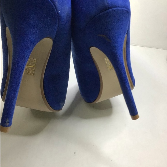 ASOS royal blue pointy toe heels size 9. - Picture 8 of 8